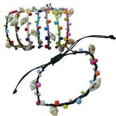 Wholesale ASSORTED COLOR SHELLS BRACELET / ANKLET
